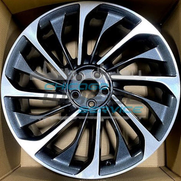 Picture of 22x9.5 Lincoln Aviator Machined Charcoal Wheel Rim LC5Z1007N, LC5Z1007F