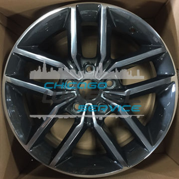 Picture of 18x8 Jeep Grand Cherokee Charcoal Polish Wheel Rim 5XK991STAA, 5XK991STAB