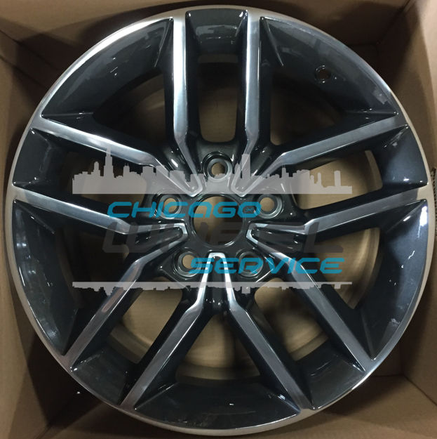Picture of 18x8 Jeep Grand Cherokee Charcoal Polish Wheel Rim 5XK991STAA, 5XK991STAB