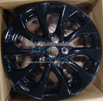 Picture of 16x6.5 Nissan Sentra 2016 2017 2018 2019 Black Replica Wheel Rim 403005UB1A