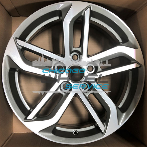 Picture of 18x7 Chevrolet Equinox 2016 2017 Replica Machined Charcoal Wheel 23446991
