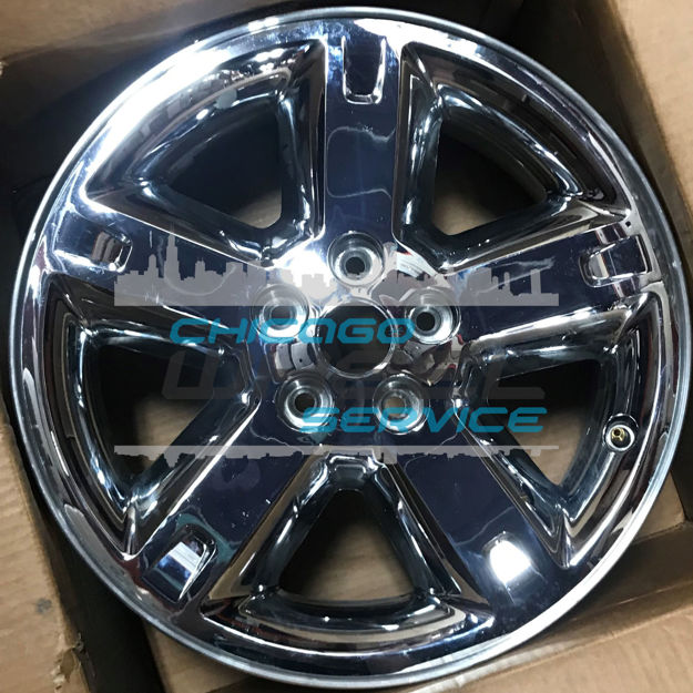 Picture of 17x7 Dodge Nitro Used Chrome Clad Wheel Rim 1BK49TRMAB