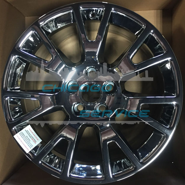 Picture of 19x9.5 Cadillac CTS PVD Chrome Wheel Rim 22820065