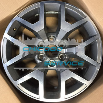 Picture of 20x9 GMC Sierra 1500 Polish Charcoal OEM Wheel Rim 22977696