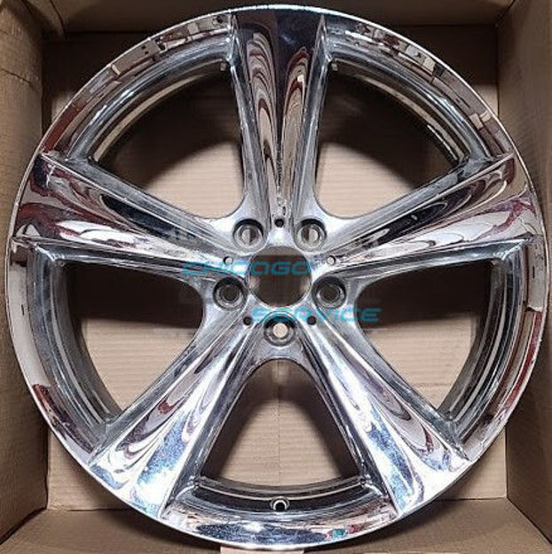 Picture of 21x9 BMW 745i, 750i, 760i Front Used Chrome Wheel Rim 36116776841