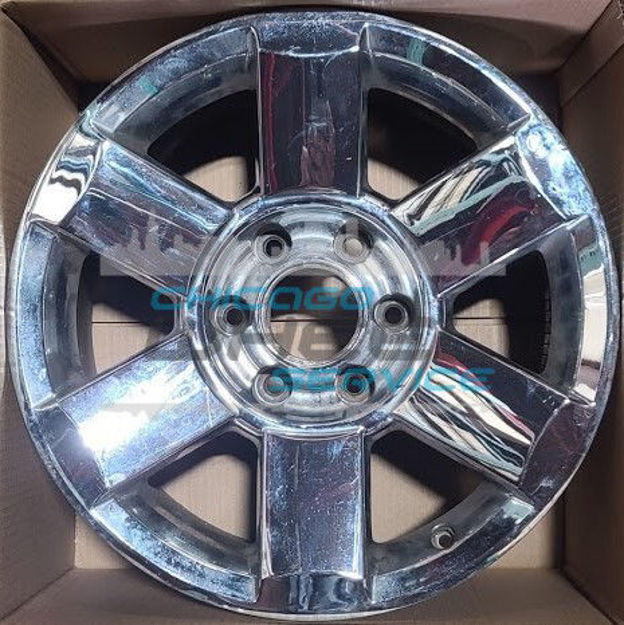 Picture of 18x8 Nissan Armada, Titan, Pathfinder Used Chrome Clad Wheel Rim 40300ZH59A