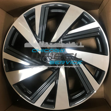 Picture of 20x7.5 Nissan Murano Machined Dark Charcoal Acorn Lug OEM Wheel 403005AA3A, 403009UF2A