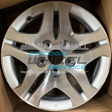 Picture of 16x7 Honda Odyssey Machined Silver Acorn Lug Wheel 42700SHJA91