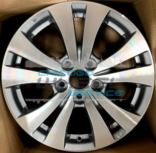 Picture of 17x7 Honda Odyssey Machined Charcoal Replica Wheel Rim TK817070B