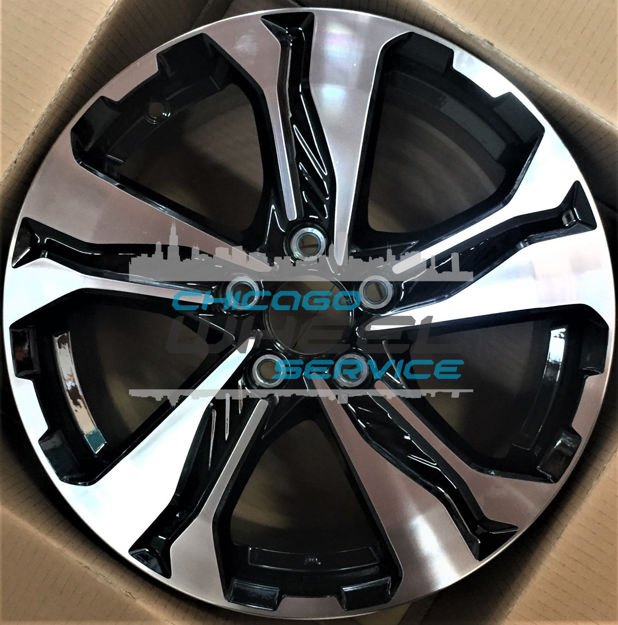 Picture of 17x7.5 Honda CR-V Machined Black OEM Wheel Rim 42700TLAA78