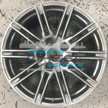 Picture of 21x10 Porsche Cayenne Silver Wheel Rim 95836215200041