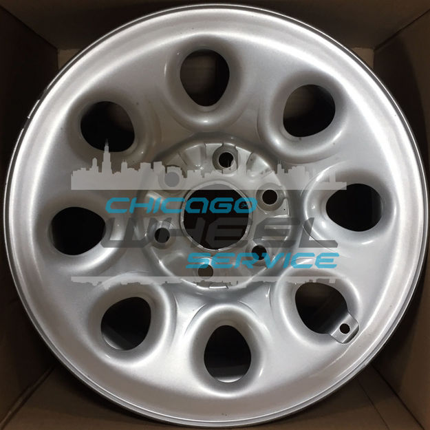 Picture of 17x7.5 Savana, Sierra, Escalade, Avalanche, Express, Silverado, Suburban, Tahoe Silver Rim 9595246