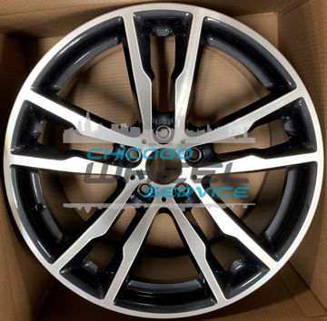Picture of 20x11.5 BMW X5M, X6M Machined Charcoal Rear Wheel Rim 36112284651