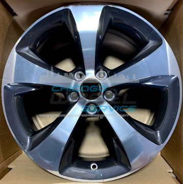 Picture of 18x7 Jeep Cherokee Polish Charcoal Wheel Rim 5XT122STAA