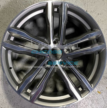 Picture of 19x8.5 BMW 430i, 440i Machined Light Charcoal Rear Wheel Rim 36118043651