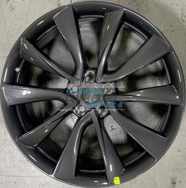 Picture of 20x8.5 Tesla Model 3 Glossy Charcoal Wheel Rim 104422700D, 104422700B