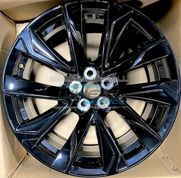 Picture of 18x8 Toyota Corolla Painted Black Replica Wheel Rim 4261112F00