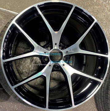 Picture of 20x9.5 Mercedes GLC300, GLC43 Machined Black Rear Wheel 25340156007X23