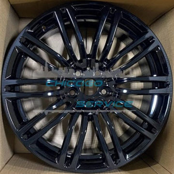 Picture of 19x9 BMW 530e, 530i, 540i, M550i Painted Black Rear Wheel 36117856926