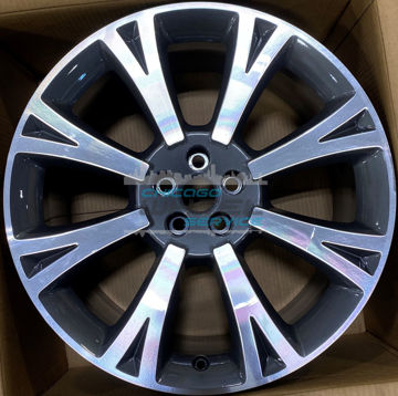 Picture of 20x10 Jaguar XJ, XK Machined Charcoal Rear Wheel Rim C2D7284