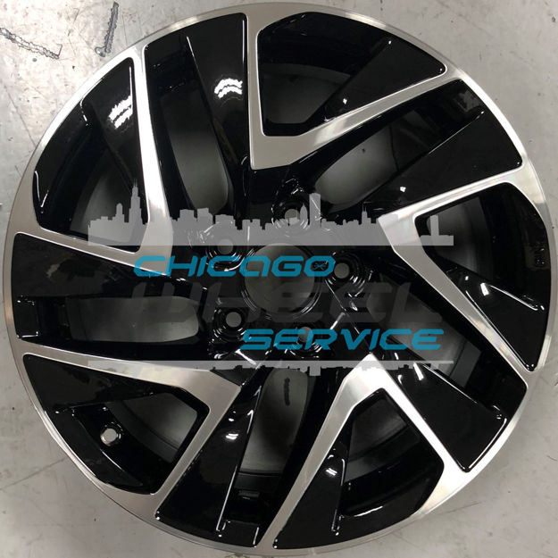 Picture of 17x7 Honda CR-V 2015 2016 Machined Black Replica Wheel Rim 42700T1WA73