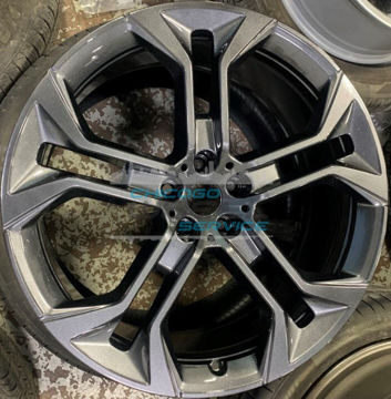 Picture of 21x10.5 BMW X5, X6 Rear Painted Charcoal Wheel Rim 36116885460