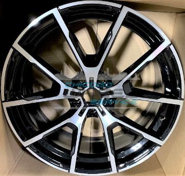 Picture of 20x9 BMW 840i, M850i Machined Black Rear Wheel Rim 36118072024