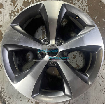 Picture of 18x7 Jeep Cherokee Machined Matte Charcoal Wheel Rim 5XT122STAA