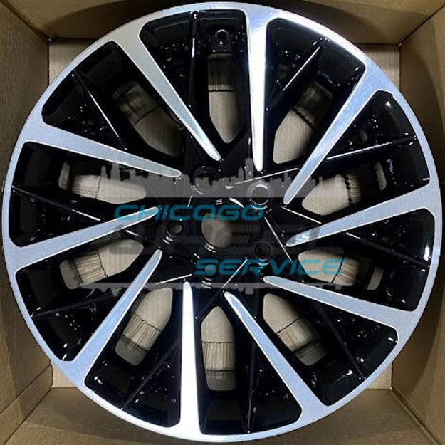Picture of 18x7.5 Hyundai Sonata Machined Black Wheel Rim 52910L0330