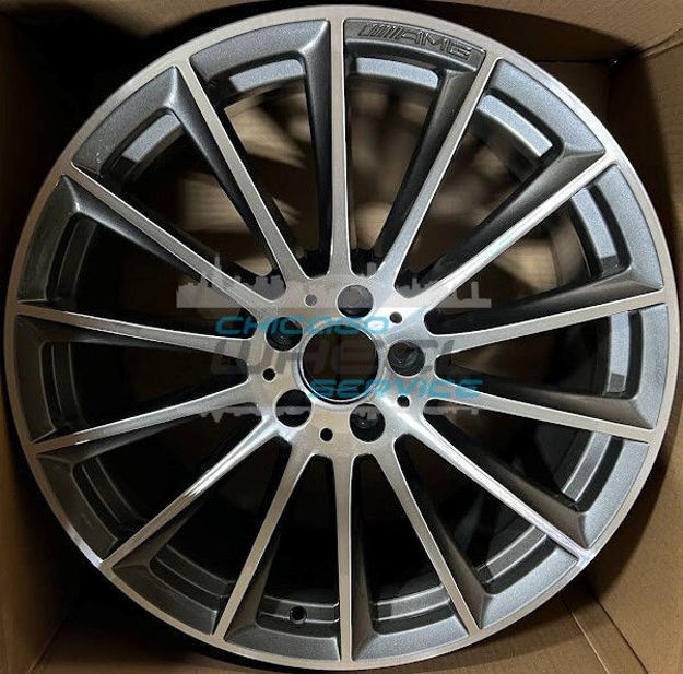 Picture of 20x9 Mercedes S560 Machined Charcoal Wheel Rim 22340115007X21