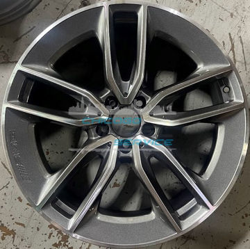 Picture of 20x9 Mercedes E53 Rear Machined Charcoal Wheel Rim 21340150007X21