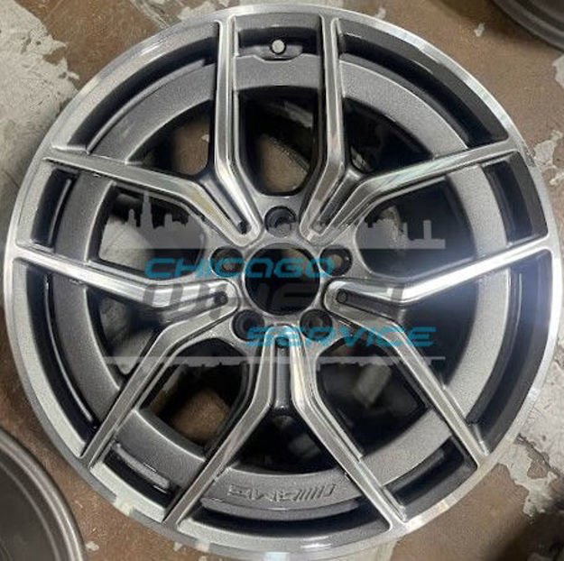 Picture of 19x8 Mercedes E350, E450 Machined Charcoal Wheel Rim 21340165007Y51