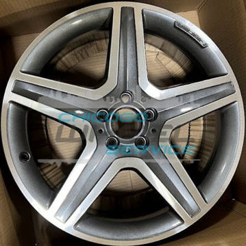 Picture of 19x8 Mercedes GLA250 Machined Charcoal Wheel Rim 15640106007x21