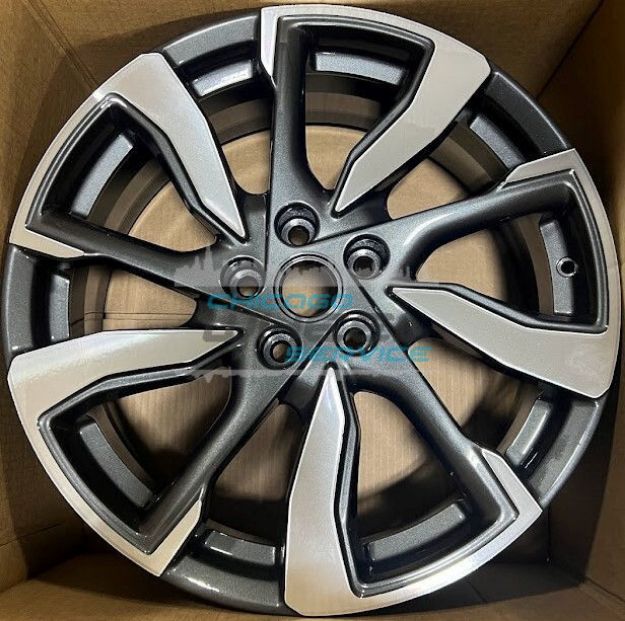 Picture of 19x7.5 Chevrolet Equinox 2022 2023 2024 Machined Charcoal Wheel Rim 84348839, 84348848