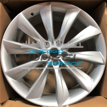 Picture of 21x8.5 Tesla Model S Silver Replica Front Wheel Rim 600586800C