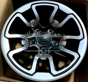 Picture of 17x8 Dodge Ram 1500 2015 2016 2017 2018 Black Polish OEM Wheel 5UR341XFAA