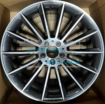 Picture of 20x9 Mercedes CLS450, CLS53 2019 2020 Machined Charcoal Rear Wheel 25740120007X21