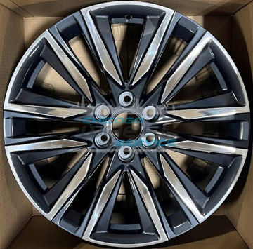 Picture of 22x9 Cadillac Escalade 2021 2022 2023 2024 Charcoal Polish OEM Wheel Rim 84460120, 23376239