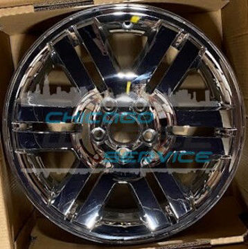 Picture of 18x7.5 Mercury Mountaineer, Ford Edge, Explorer Used Chrome Wheel Rim 6L2Z1007EA, 7L271007E