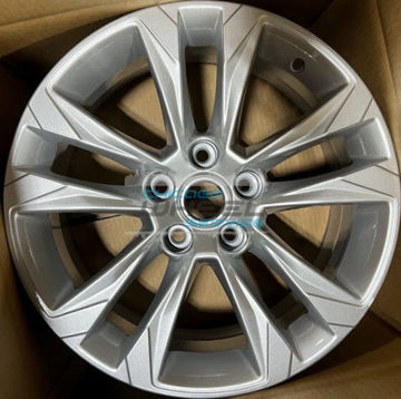 Picture of 17x7.5 Chevrolet Trailblazer Painted Silver Wheel Rim 60004441, 42506156