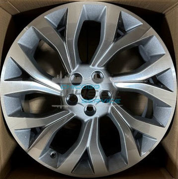 Picture of 21x9.5 Land Rover Range Rover Machined Charcoal Wheel LR098798