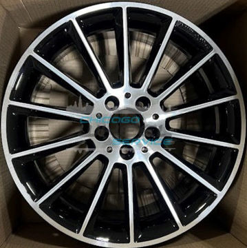 Picture of 18x8 Mercedes SLC300, SLC43 2017 2018 2019 2020 Machined Black Wheel 17240118007X23