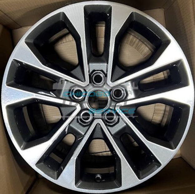 Picture of 20x8.5 Jeep Grand Cherokee L Machined Charcoal Wheel Rim 4755435AA,  04755394AA