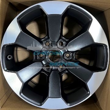 Picture of 18x8 Dodge Ram 1500 Polished Black Wheel Rim 5YD44TRMAA