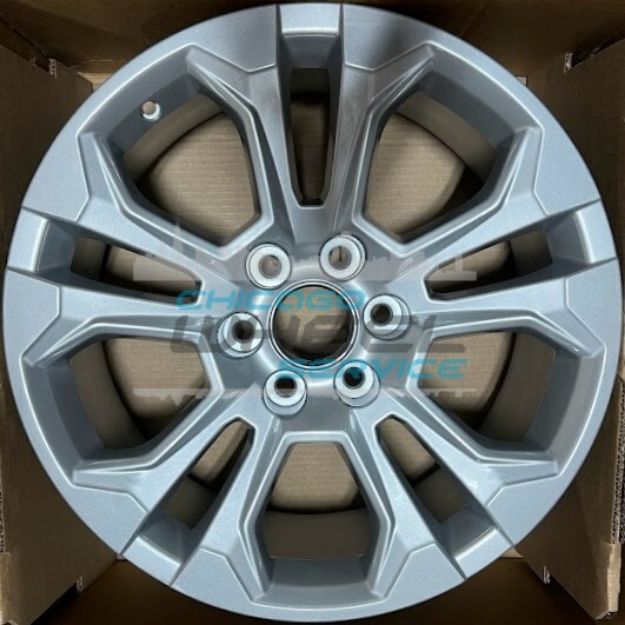 Picture of 20x9 Chevrolet Silverado 1500 2022 2023 Painted Silver Wheel 84775278