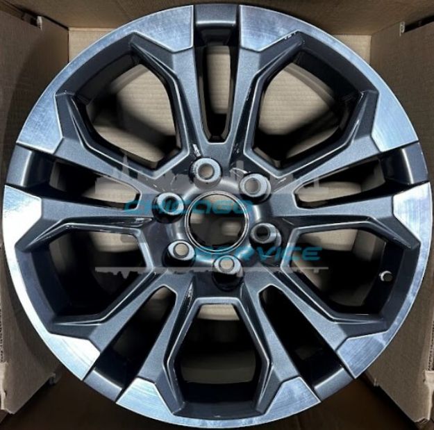 Picture of 20x9 Chevrolet Silverado 1500 2022 2023 Machined Charcoal Wheel 84775278