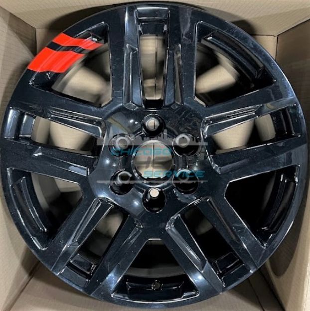 Picture of 20x9 Chevrolet Silverado 1500, GMC Sierra 1500 Black Red Line Wheel 84557637, 23377017