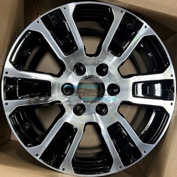 Picture of 18x8 Nissan Titan Machined Black Wheel Rim 40300EZ40C