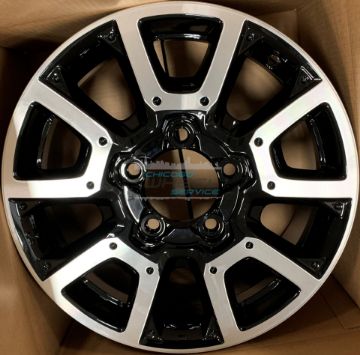 Picture of 18x8 Toyota Tundra Machined Black Replica Wheel Rim 426110C170