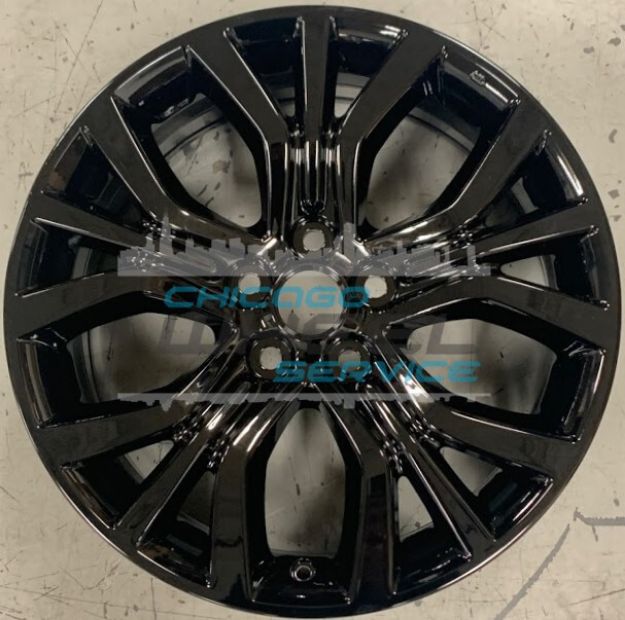Picture of 18x7 Mitsubishi Outlander Painted Black Replica Wheel Rim 54250D536